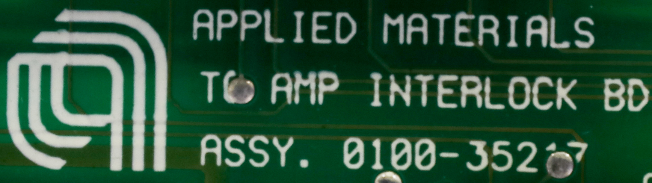 12587 APPLIED MATERIALS PCB ASSY, TC AMP/INTERLOCK 0100-35217 | eBay